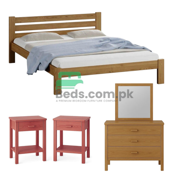 Buy Bed Set 078 | Best Price | Latest Design | Pakistan | Online | 03008018661 | Direct From Factory | Warranty | After Sales Service