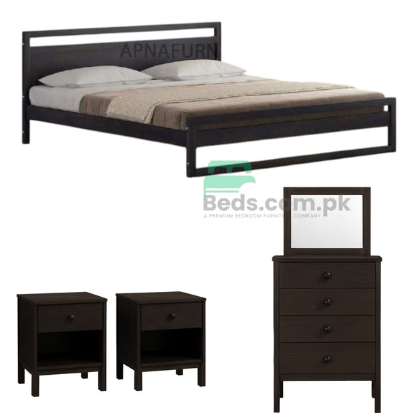 Buy Bed Set 073 | Best Price | Latest Design | Pakistan | Online | 03008018661 | Direct From Factory | Warranty | After Sales Service