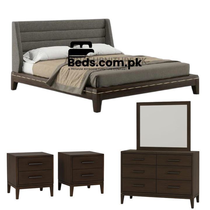 Buy Bed Set 068 | Best Price | Latest Design | Pakistan | Online | 03008018661 | Direct From Factory | Warranty | After Sales Service