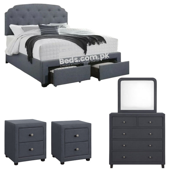 Buy Bed Set 052 | Best Price | Latest Design | Pakistan | Online | 03008018661 | Direct From Factory | Warranty | After Sales Service