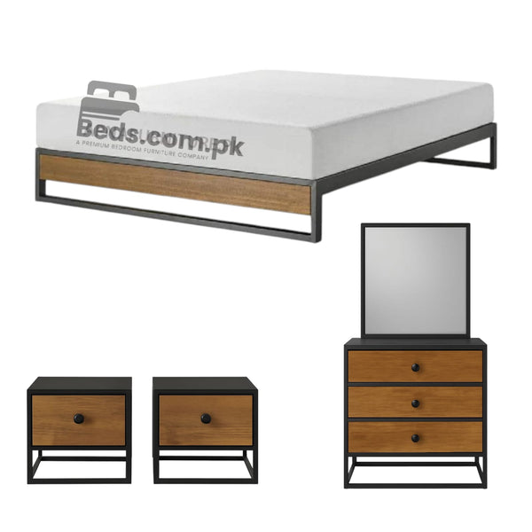 Buy Bed Set 049 | Best Price | Latest Design | Pakistan | Online | 03008018661 | Direct From Factory | Warranty | After Sales Service