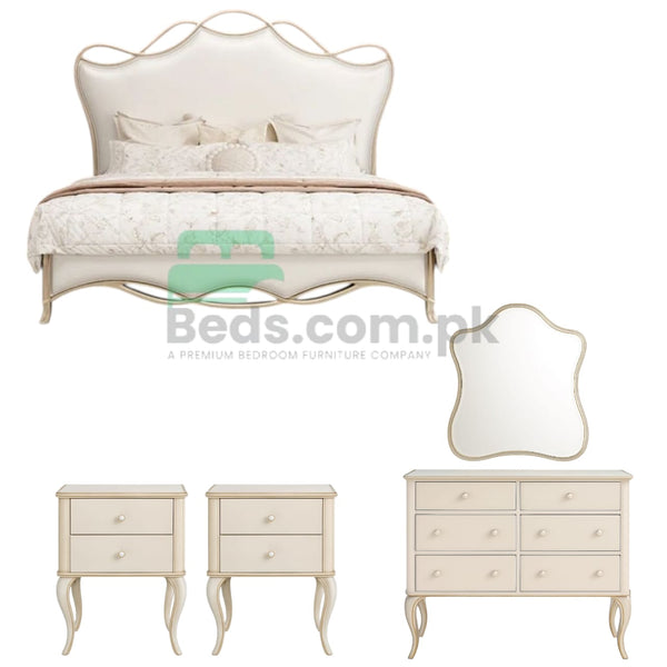 Buy Bed Set 040 | Best Price | Latest Design | Pakistan | Online | 03008018661 | Direct From Factory | Warranty | After Sales Service