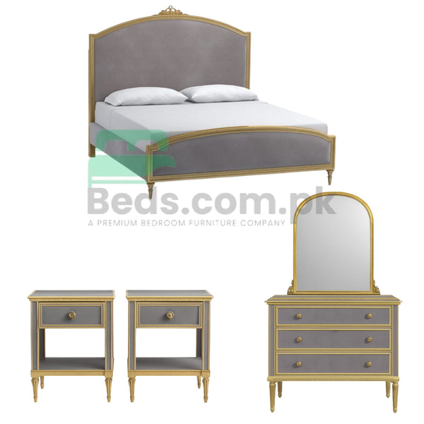 Buy Bed Set 032 | Best Price | Latest Design | Pakistan | Online | 03008018661 | Direct From Factory | Warranty | After Sales Service
