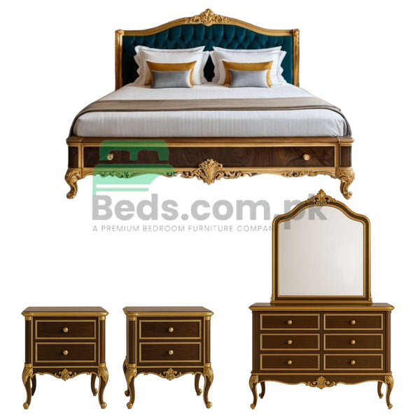 Buy Bed Set 030 | Best Price | Latest Design | Pakistan | Online | 03008018661 | Direct From Factory | Warranty | After Sales Service