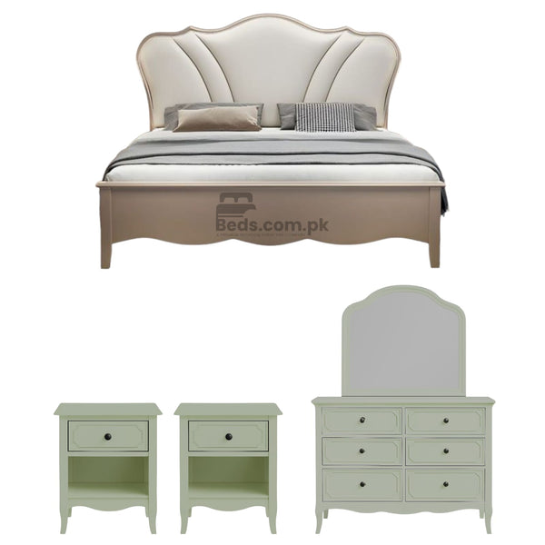 Buy Bed Set 025 | Best Price | Latest Design | Pakistan | Online | 03008018661 | Direct From Factory | Warranty | After Sales Service