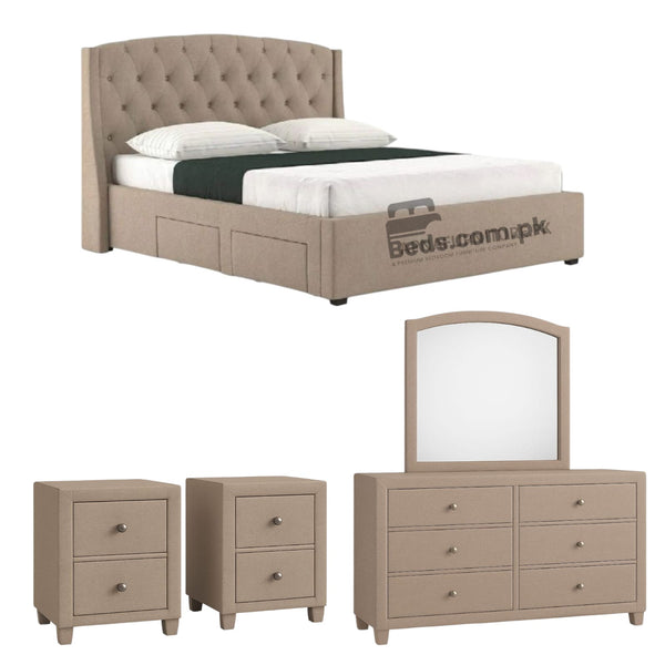 Buy Bed Set 015 | Best Price | Latest Design | Pakistan | Online | 03008018661 | Direct From Factory | Warranty | After Sales Service