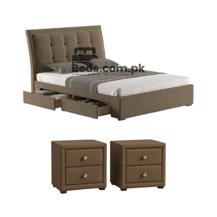 Buy Bed Set 064 | Best Price | Latest Design | Pakistan | Online | 03008018661 | Direct From Factory | Warranty | After Sales Service